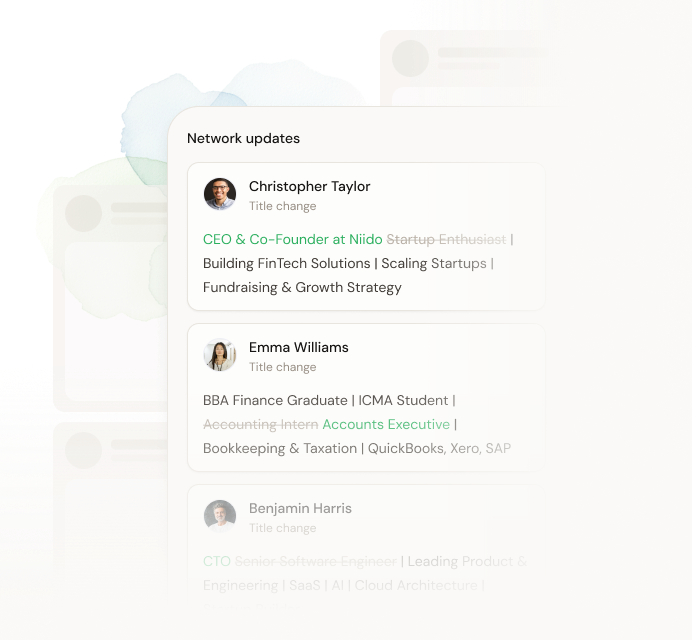 Dex browser extension capturing a contact directly from a LinkedIn profile.